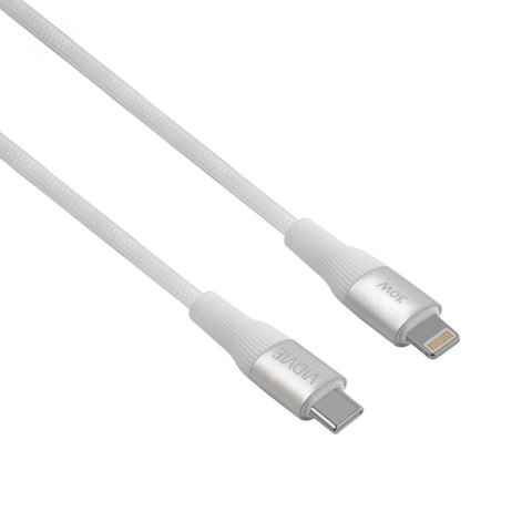 Kabel VIDVIE CB4038 Type C/iPhone 30W, 3m biały