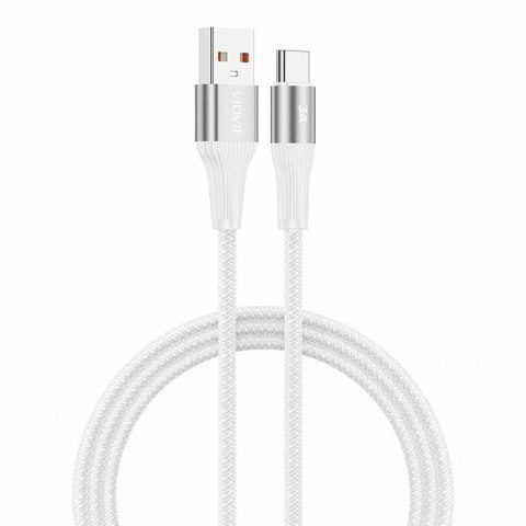 Kabel VIDVIE CB4038 USB/Type C 3A, 3m biały