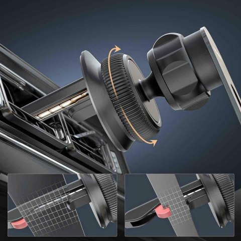Uchwyt samochodowy VEN-DENS VD-HD033 Magnetyczny Do Kratki czarny