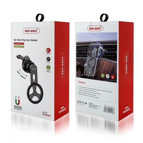 Uchwyt samochodowy VEN-DENS VD-HD033 Magnetyczny Do Kratki czarny
