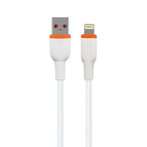 Kabel VIDVIE CB4031 USB/ iPhone 3A, 1m biały