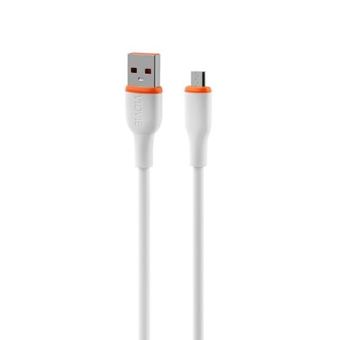 Kabel VIDVIE CB4031 USB/Micro 3A, 1m biały