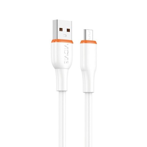 Kabel VIDVIE CB4031 USB/Micro 3A, 1m biały