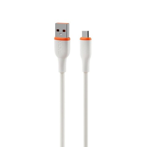 Kabel VIDVIE CB4031 USB/Type C 3A, 2m biały