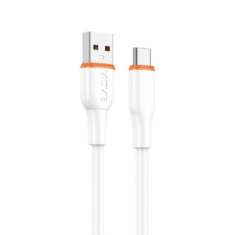 Kabel VIDVIE CB4031 USB/Type C 3A, 2m biały