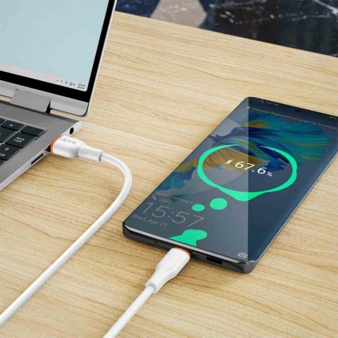 Kabel VIDVIE CB4031 USB/Type C 3A, 2m biały