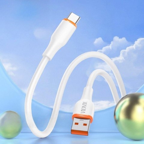 Kabel VIDVIE CB4031 USB/Type C 3A, 3m biały