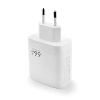 Ładowarka sieciowa VIDVIE PLE266 1xUSB + 2xType-C 3A PD 30W biały