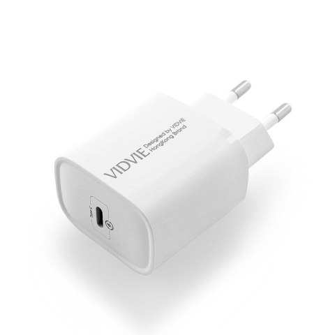 Ładowarka sieciowa VIDVIE PLE271 1xType C 3A 33W biały