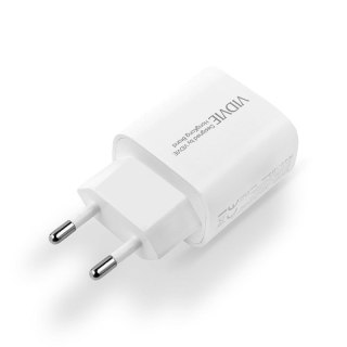 Ładowarka sieciowa VIDVIE PLE273 1xUSB + 1xType C 3A, 20W biały