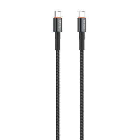 Kabel VIDVIE CB4034 Type C/Type C 100W, 2m czarny