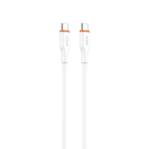 Kabel VIDVIE CB4031 Type C/Type C 60W, 1m biały