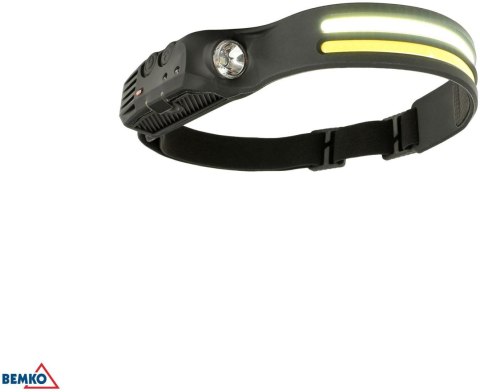 LATARKA CZOŁOWA LED BEMKO AKUMULATOROWA 1200mAh