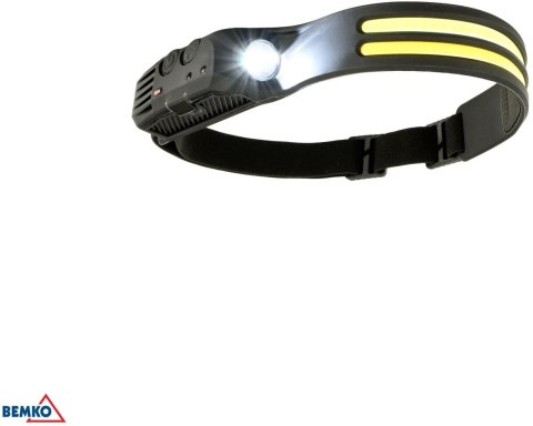 LATARKA CZOŁOWA LED BEMKO AKUMULATOROWA 1200mAh
