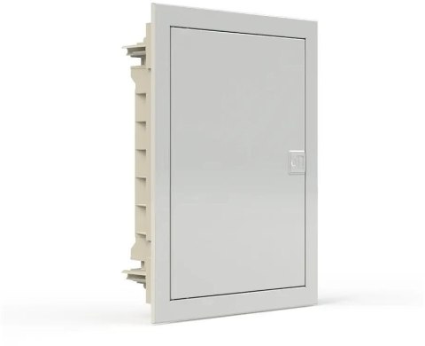 PLASTIKOWA OBUDOWA INSTALACYJNA Z DRZWIAMI METALOWYMI, PODTYNK., IP40, 2 RZĘDY, 24 MODUŁY Noark PMF