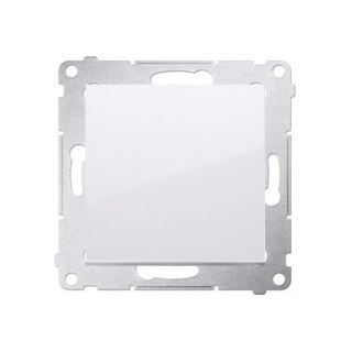 SIMON 54 MODUŁ BIAŁY PRZYCISK 1X 1Z ZACISKI SPRĘŻYNOWE 10AX 250V