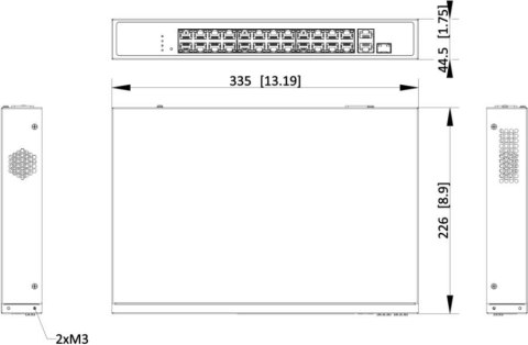 Switch Hikvision DS-3E1326P-EI/M