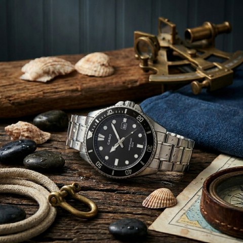 Zegarek Męski Casio Collection MDV-10D-1A1VEF