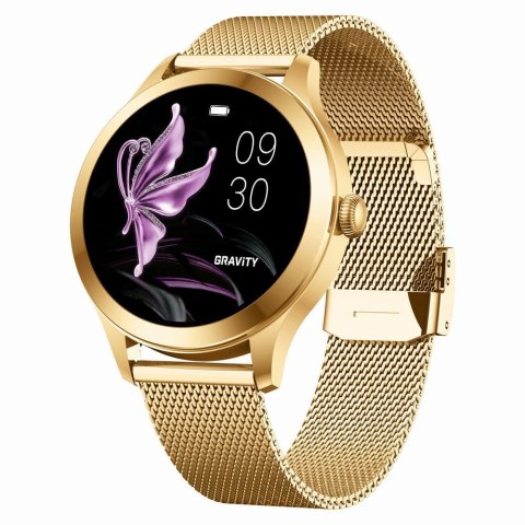 SMARTWATCH DAMSKI GRAVITY GT25-2 PRO - AMOLED, DODATKOWY PASEK (sg039b)