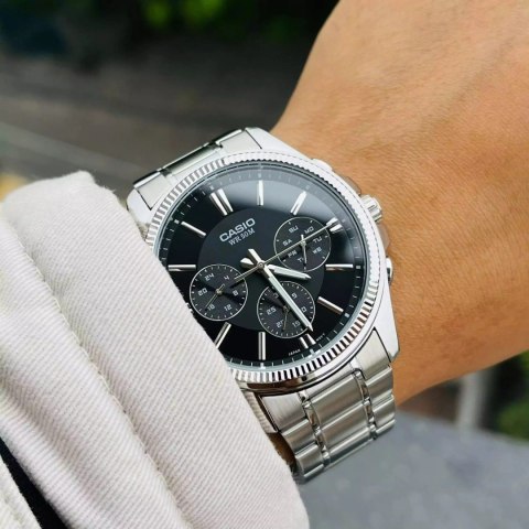 ZEGAREK MĘSKI CASIO MTP-1375D-1AVDF (zd112b) + BOX