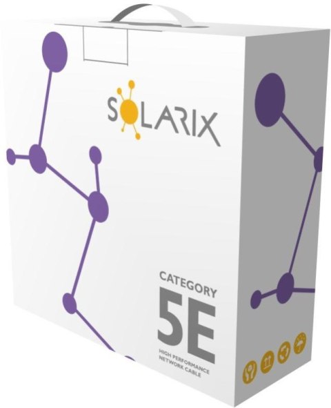 KABEL SKRĘTKA SOLARIX CAT.5E UTP LSOH Dca SXKD-5E-UTP-LSOH box 305m