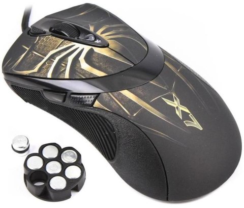 Mysz komputerowa A4tech XGame Laser Oscar X747H Brown Fire