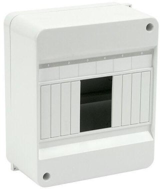 Rozdzielnica n/t RNO 6 IP30 140x117x67mm, biała | 5.6 Elektro-Plast Opatówek