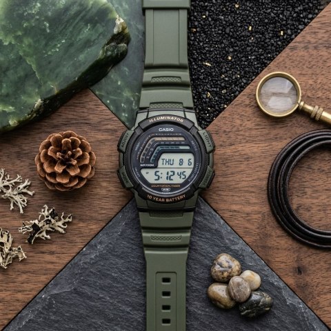 ZEGAREK MĘSKI CASIO WS-1800-3AVDF + BOX