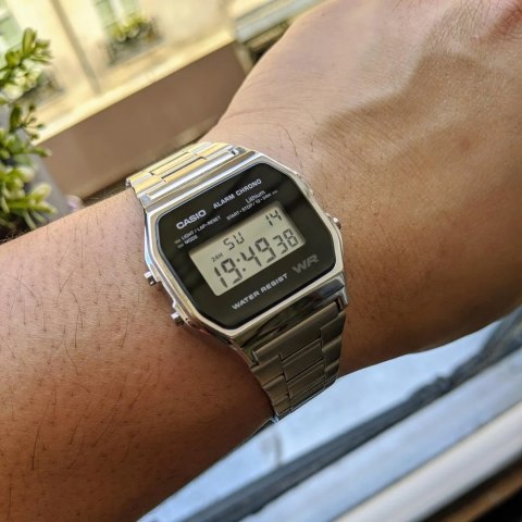 Zegarek Męski Casio Collection A158WEA-1EF VINTAGE RETRO + BOX