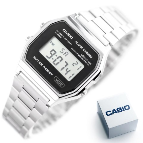 Zegarek Męski Casio Collection A158WEA-1EF VINTAGE RETRO + BOX