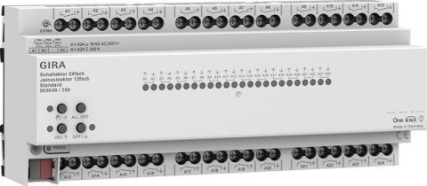 GIRA aktor przekaźnikowy/żaluzjowy 24x/12x 16 A standard KNX ONE 503000