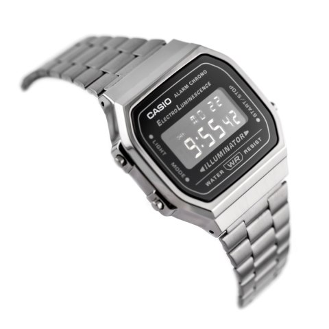 ZEGAREK MĘSKI CASIO A168WGG-1BDF (zd088d) - KLASYKA + BOX