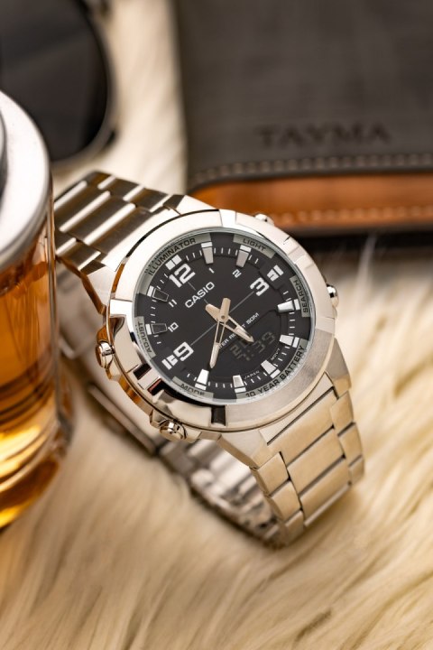 ZEGAREK MĘSKI CASIO AMW-870D-1AVDF + BOX