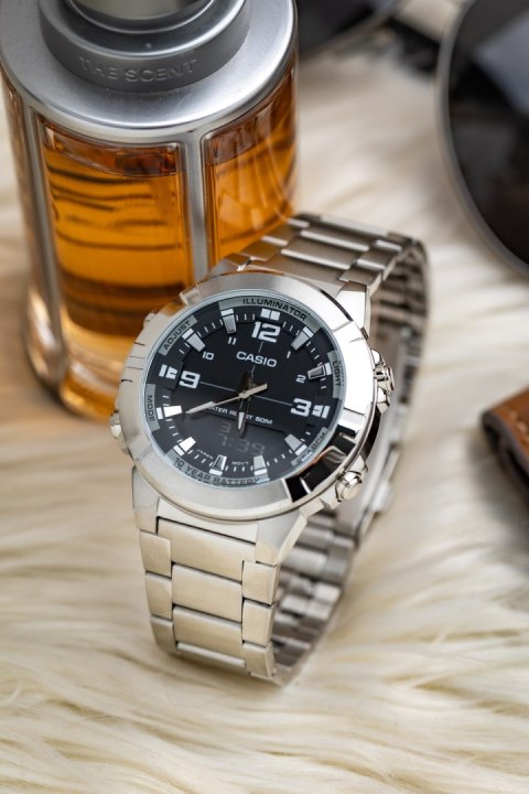 ZEGAREK MĘSKI CASIO AMW-870D-1AVDF + BOX