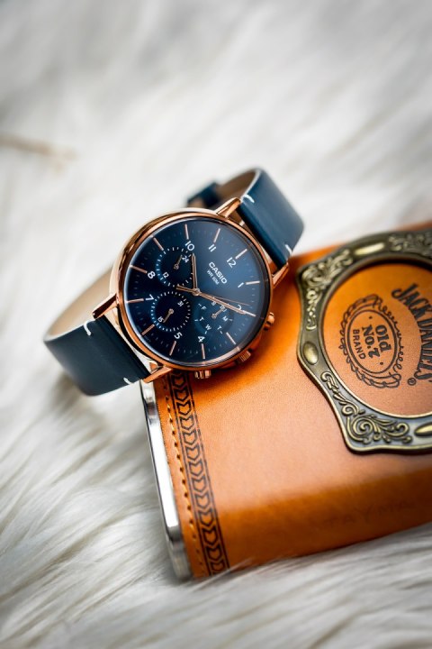 ZEGAREK MĘSKI CASIO MTP-E321RL-2A (zd190a) + BOX
