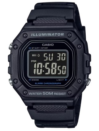 ZEGAREK MĘSKI CASIO W-218H-1B + BOX