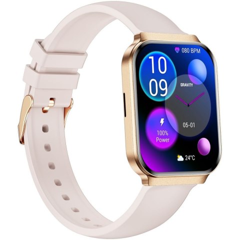 SMARTWATCH DAMSKI GRAVITY GT44-2 - DODATKOWY PASEK (sg051a)