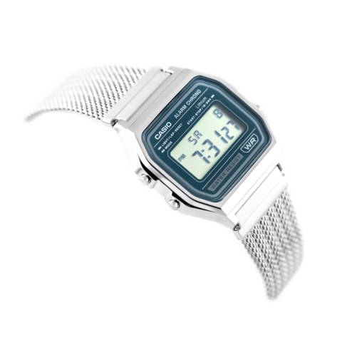ZEGAREK MĘSKI CASIO A158WEM-3DF (zd093d) - KLASYKA + BOX