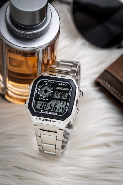 ZEGAREK MĘSKI CASIO AE-1200WHD-1A (zd159a) + BOX