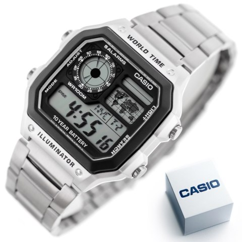 ZEGAREK MĘSKI CASIO AE-1200WHD-1A (zd159a) + BOX