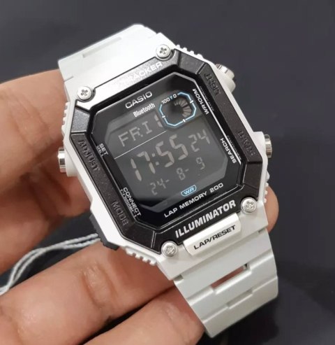 ZEGAREK MĘSKI CASIO Digital Moonphase WS-B1000-8BVDF + BOX
