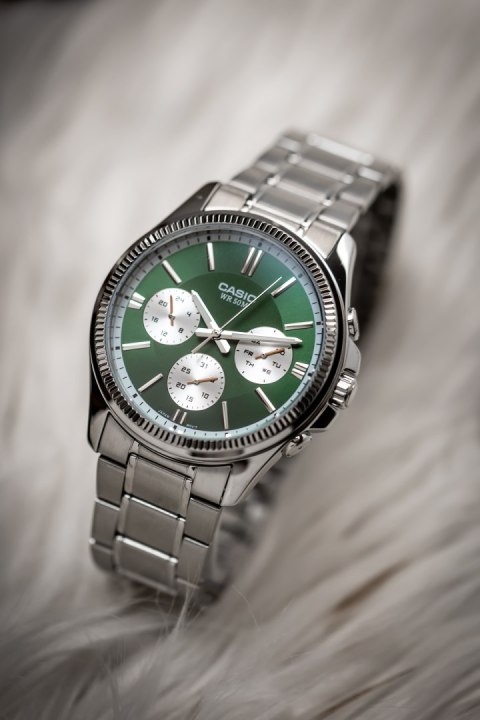 ZEGAREK MĘSKI CASIO MTP-1375D-3AVDF (zd112f) + BOX