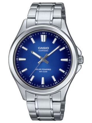 ZEGAREK MĘSKI CASIO MTS-RS100D-2A SZAFIR SOLAR + BOX