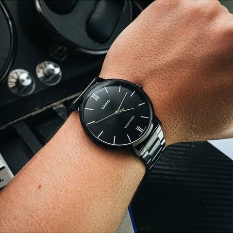 Zegarek Męski Casio MTP-VT01B-1B + BOX