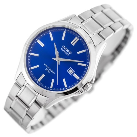 Zegarek Męski Casio MTS-115D-2A1 + BOX (zd292a) SZAFIR