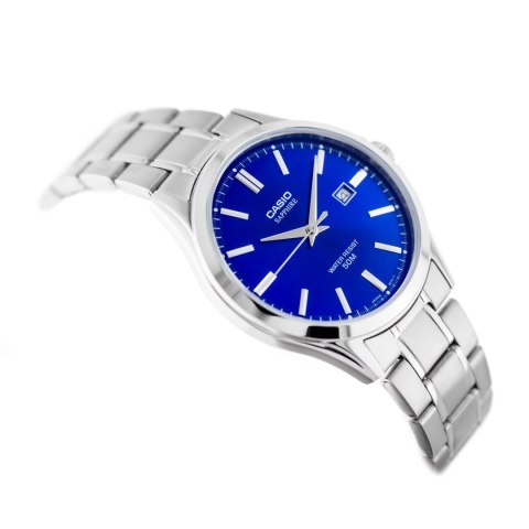 Zegarek Męski Casio MTS-115D-2A1 + BOX (zd292a) SZAFIR