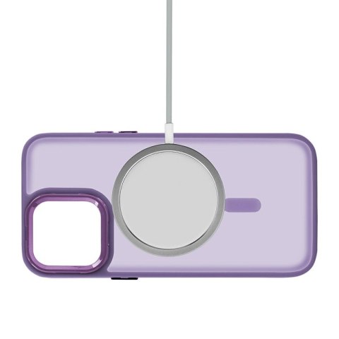 Etui MAGMAT MAGSAFE do Apple iPhone 11 fioletowy