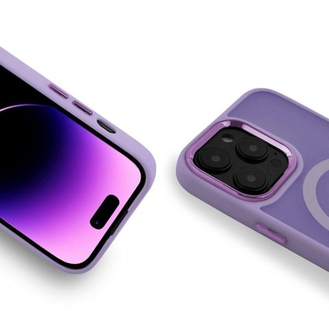Etui MAGMAT MAGSAFE do Apple iPhone 12 PRO MAX fioletowy
