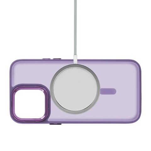 Etui MAGMAT MAGSAFE do Apple iPhone 12 PRO MAX fioletowy