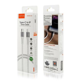 Kabel VIDVIE CB4038 Type-C/iPhone 30W, 2m biały